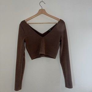 L Fashion Nova Crop Top